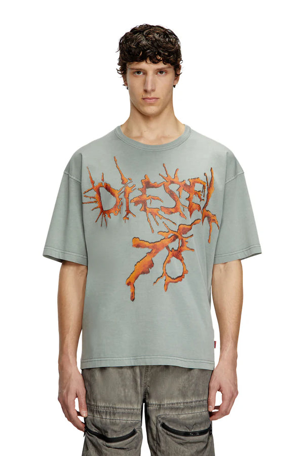 T-shirt with tattoo graphics