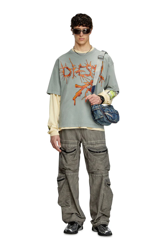 T-shirt with tattoo graphics