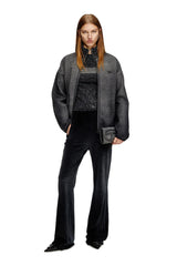 Wide leg sweatpants