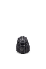 Rave-Small crossbody bag in faded denim