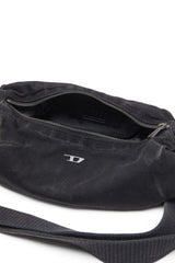 Rave-Small crossbody bag in faded denim