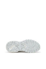 S-Pro-V-Dense-Metallic mesh sneakers with Oval D logo