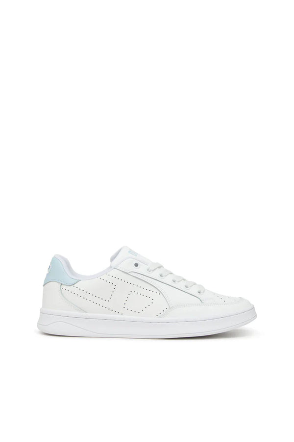 S-Dakota-Leather sneakers with perforated logo