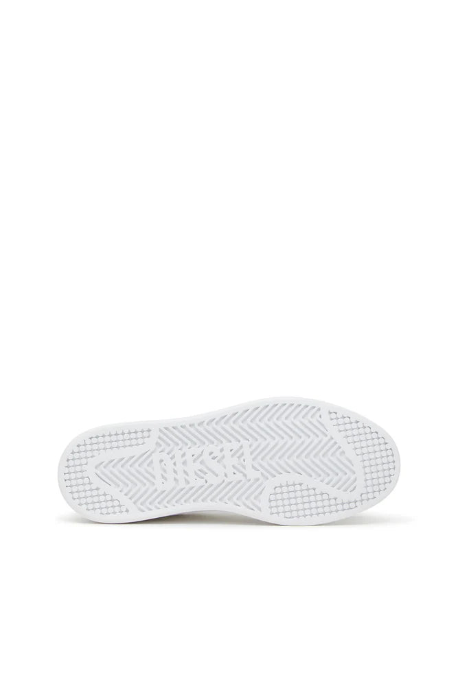 S-Dakota-Leather sneakers with perforated logo