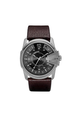 Mega Chief brown leather watch