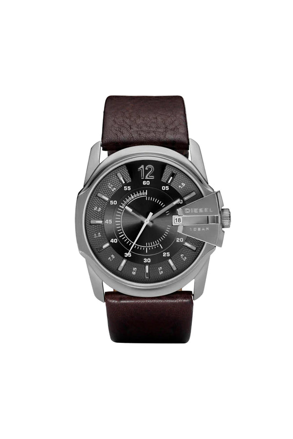 Mega Chief brown leather watch