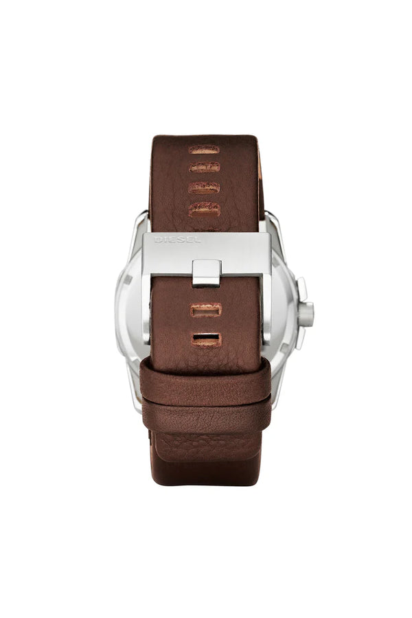 Mega Chief brown leather watch