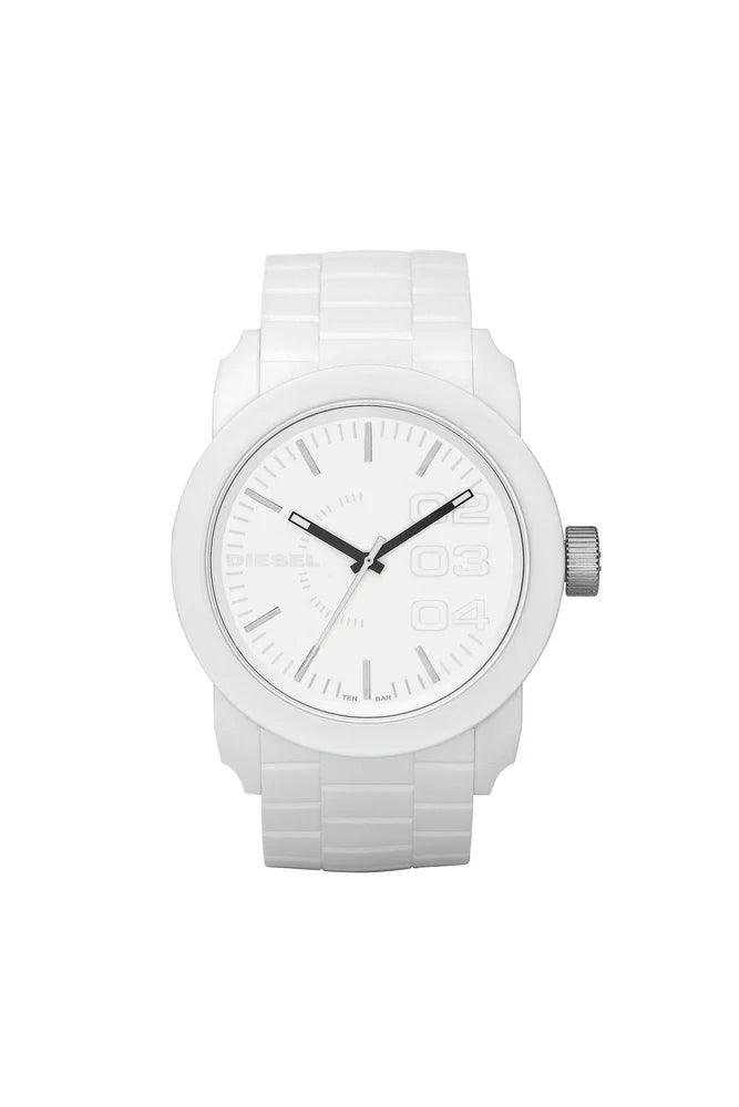 Double Down quartz analog watch