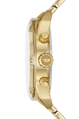 Spiked Chronograph Gold-Tone Stainless Steel Watch