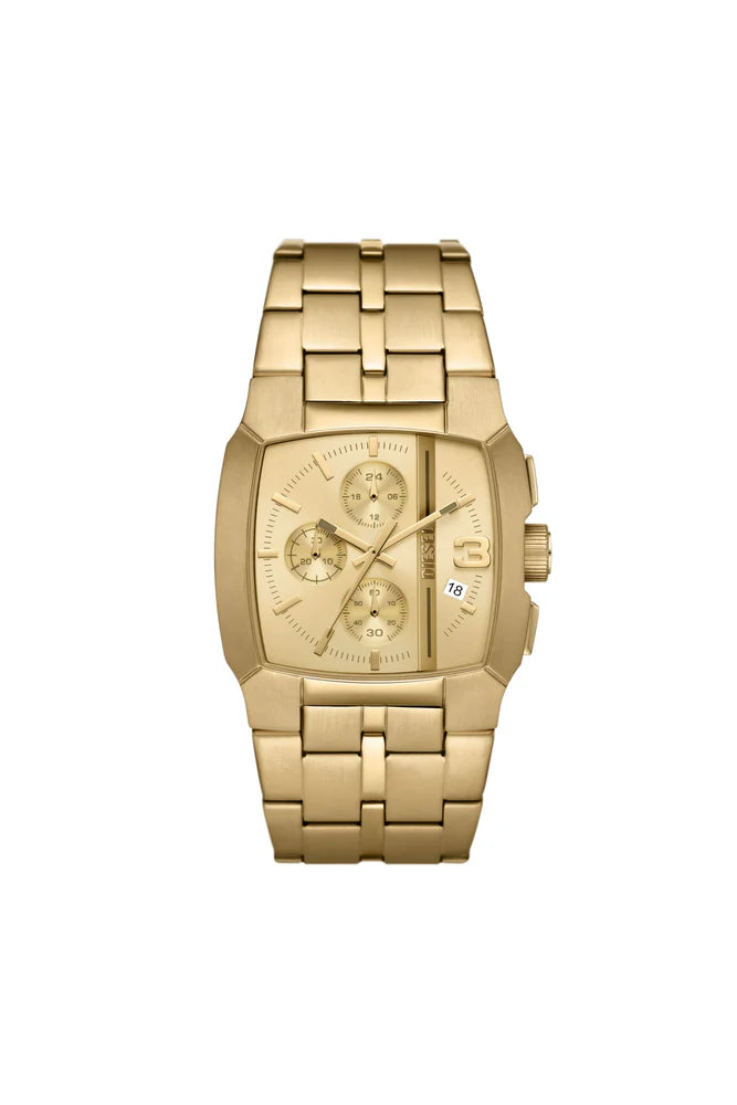 Cliffhanger Chronograph, Gold-Tone Stainless Steel Watch
