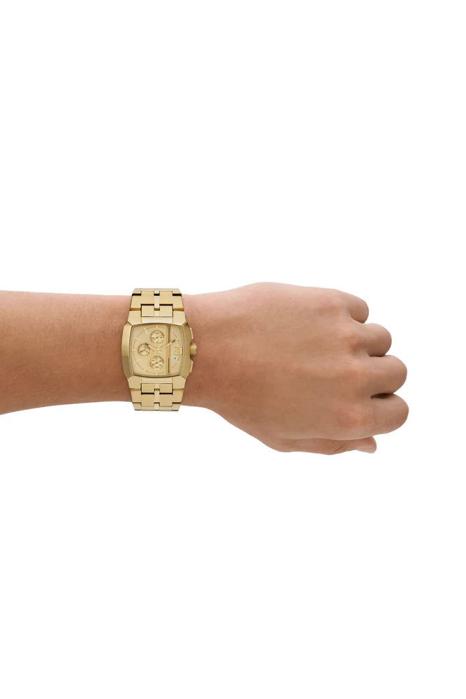 Cliffhanger Chronograph, Gold-Tone Stainless Steel Watch