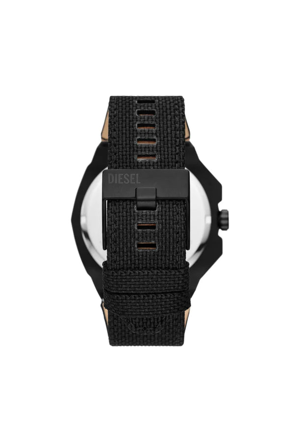 Framed solar-powered black rpet watch