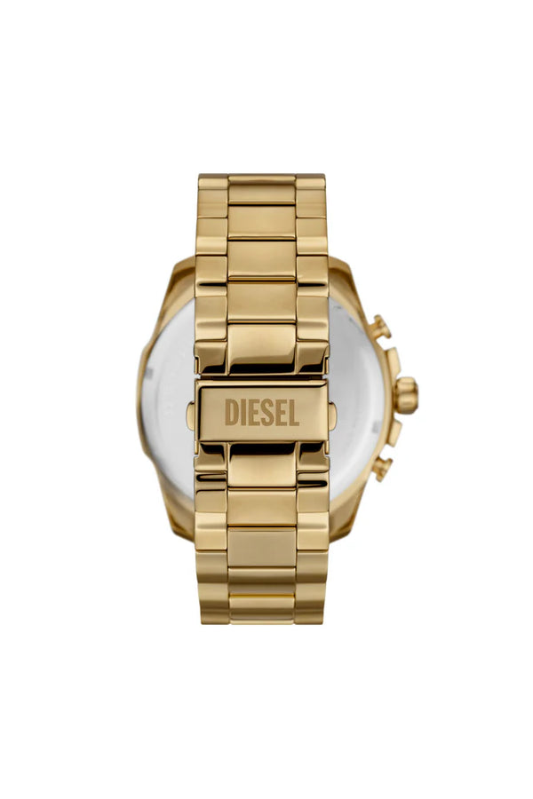 Mega Chief chronograph gold-tone stainless steel watch