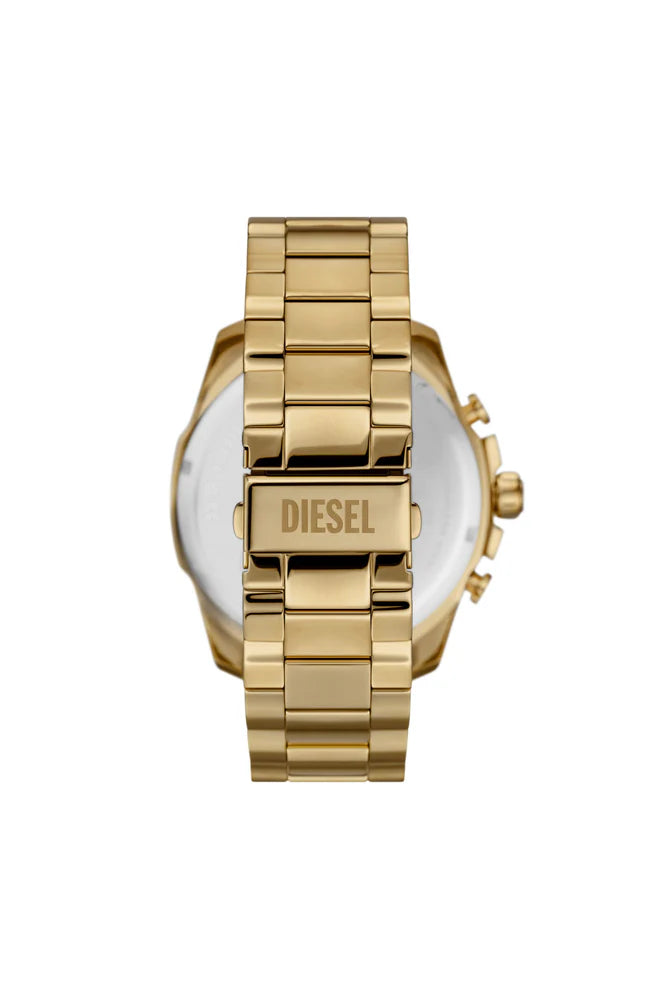 Mega Chief chronograph gold-tone stainless steel watch
