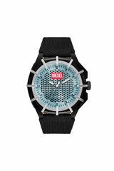 Framed solar-powered watch