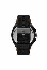 Framed solar-powered watch