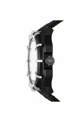 Framed solar-powered watch