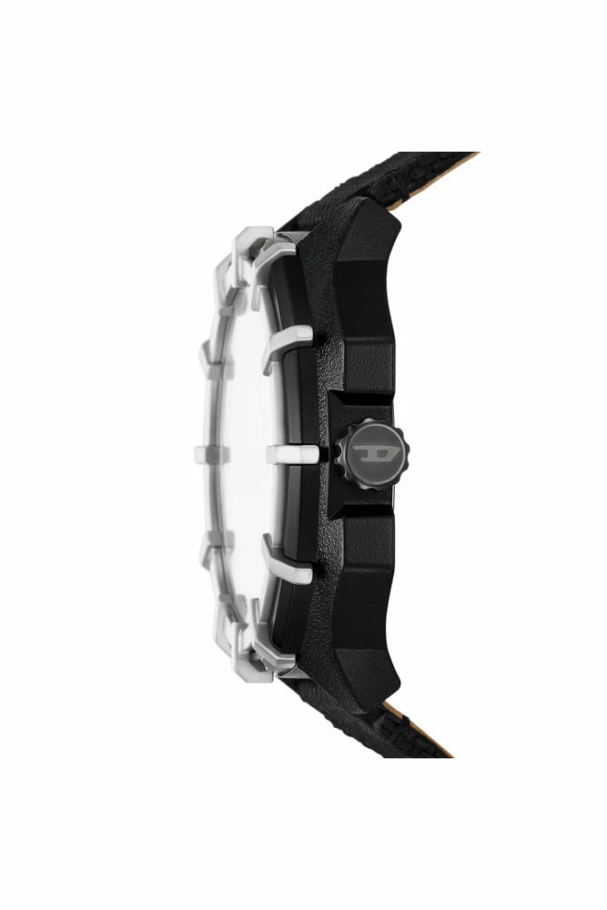 Framed solar-powered watch