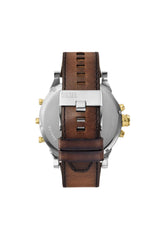 Mr. Daddy 2.0 chronograph brown leather watch