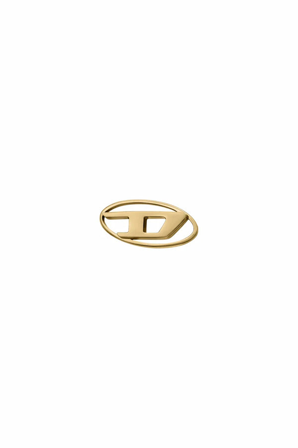 Gold-Tone Stainless Steel Stud Earring