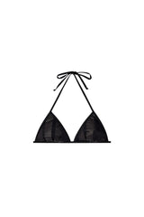 Bikini top with cut-off Diesel logo