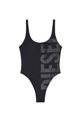 Swimsuit with maxi Diesel print
