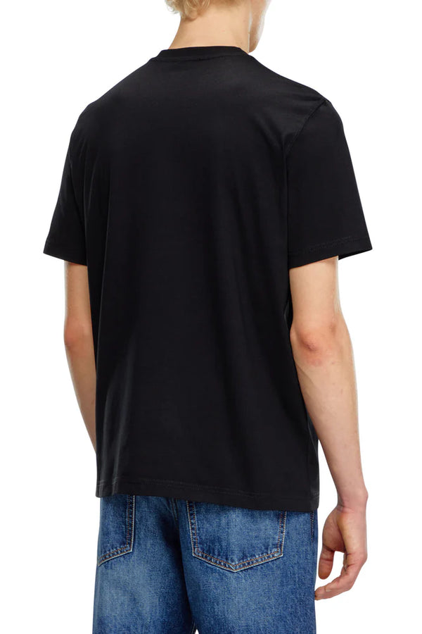 T-shirt with blurry Diesel logo