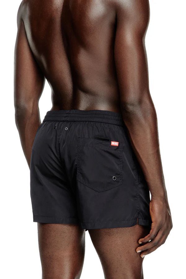 Swim shorts with logo print