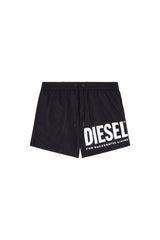 Swim shorts with logo print