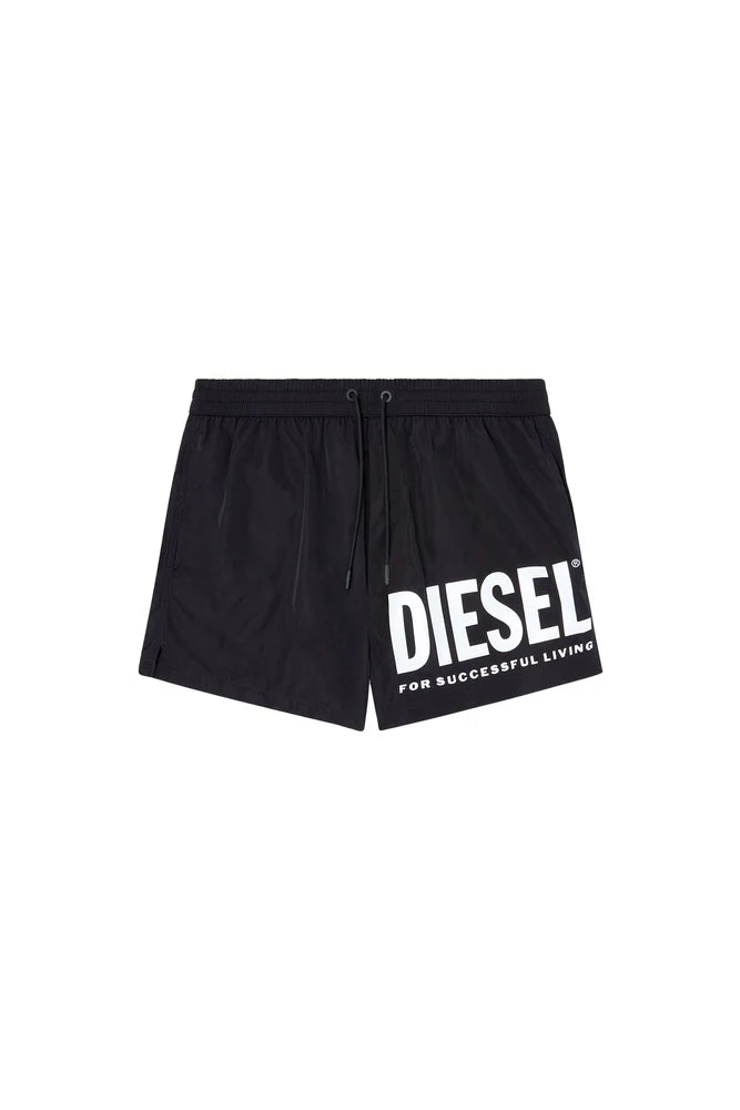 Swim shorts with logo print