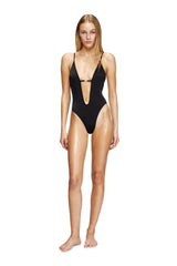 Deep V swimming costume