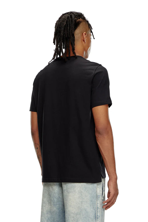 T-shirt with metallic Oval D