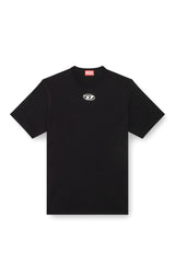 T-shirt with metallic Oval D