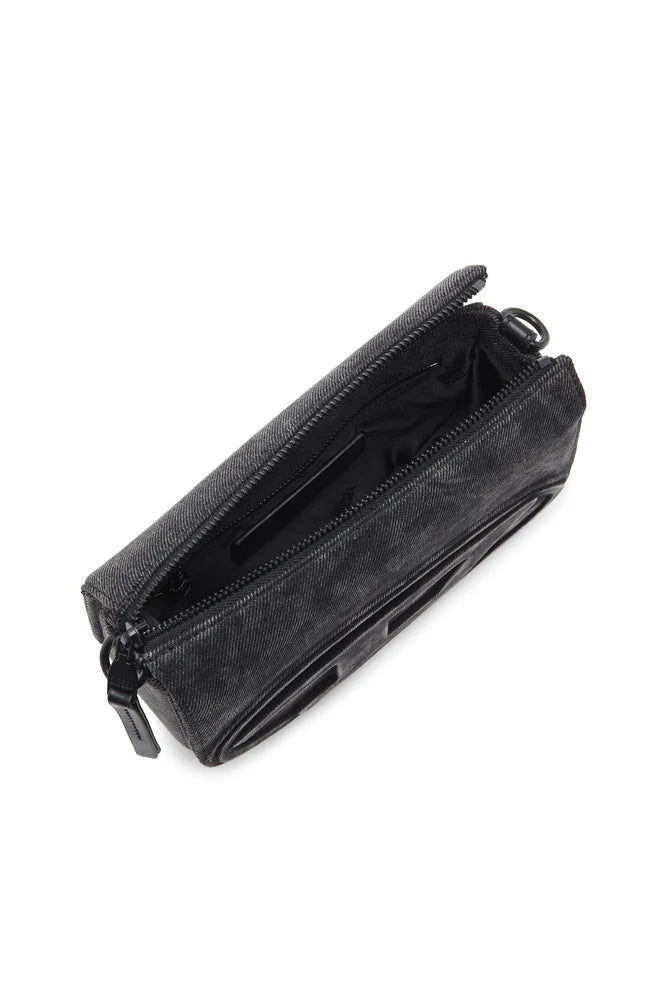 1DR-Camera bag in stonewashed denim