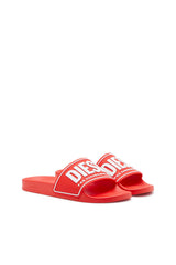 Sa-Mayemi-Rubber slides with embossed logo