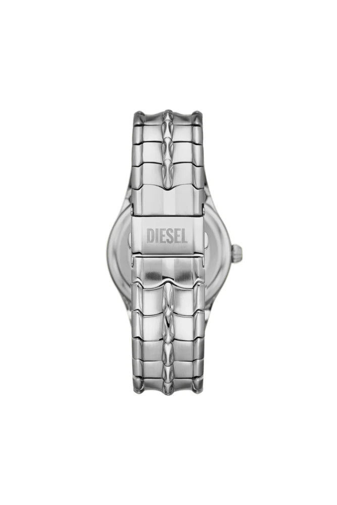 Vert three-hand date stainless steel watch