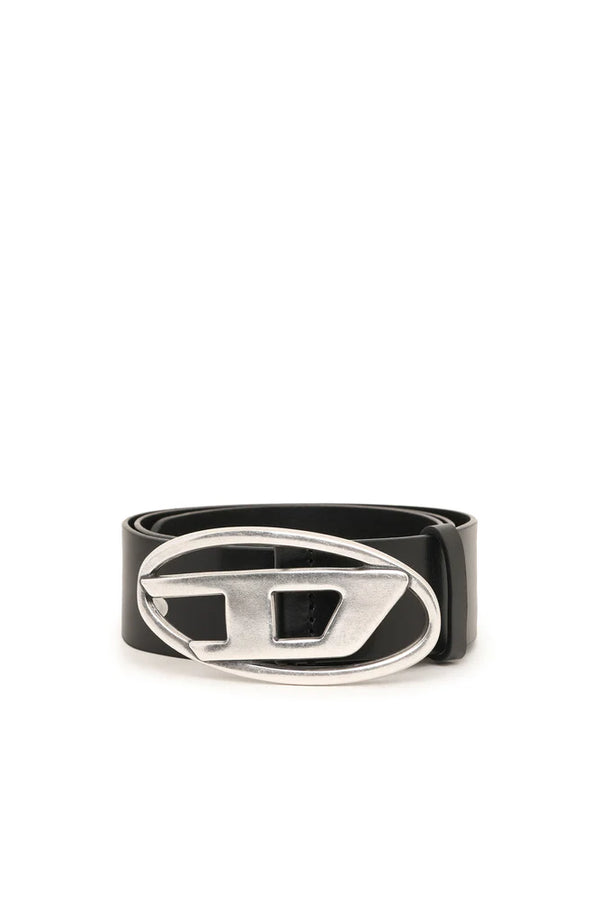 Leather Belt With D Buckle
