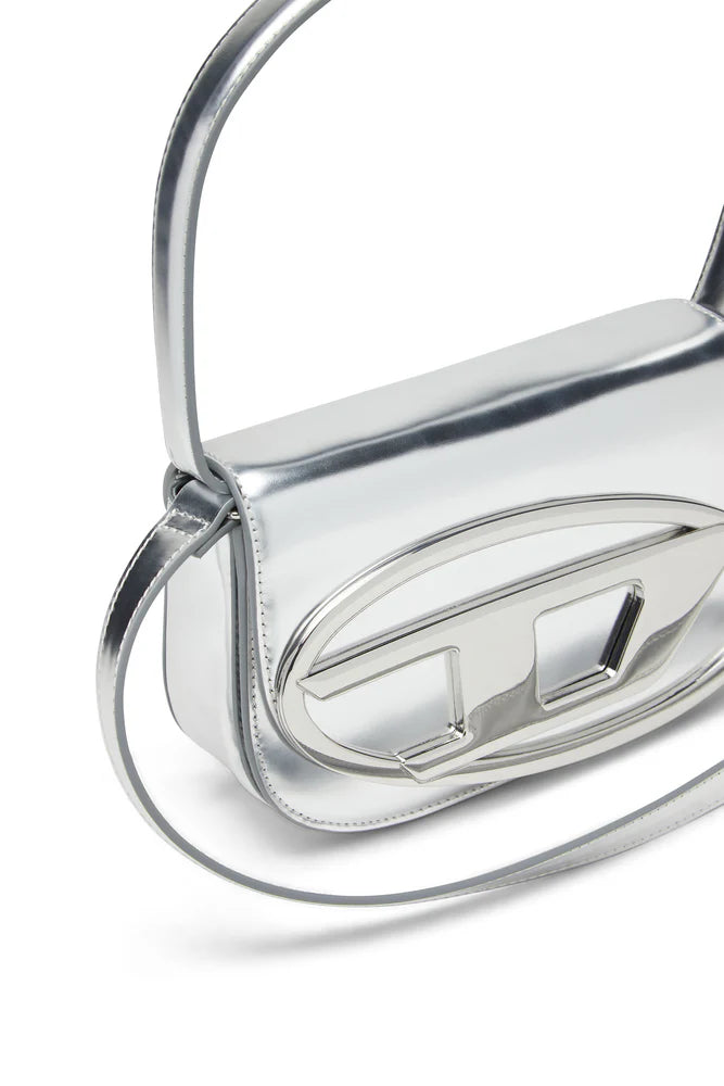 1DR-Iconic shoulder bag in mirrored leather
