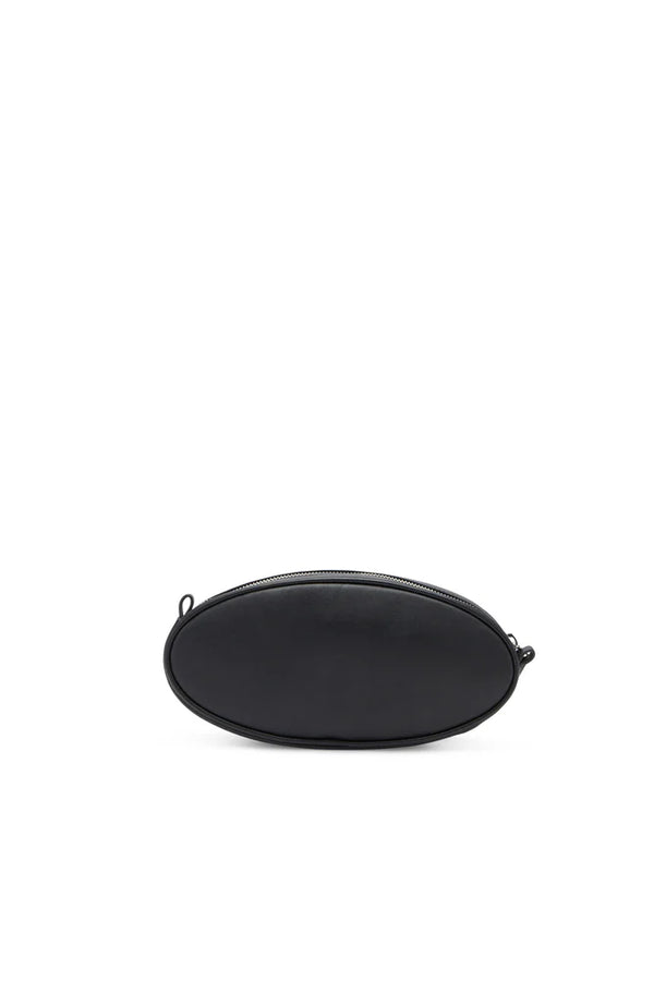 1DR-Pouch - Small leather crossbody with logo plaque