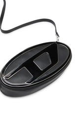 1DR-Pouch - Small leather crossbody with logo plaque