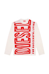 Wool jumper with peel-off Super Logo
