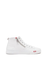 S-Athos Zip - High-top sneakers in premium leather