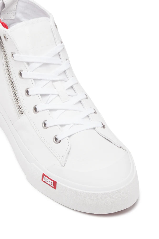 S-Athos Zip - High-top sneakers in premium leather
