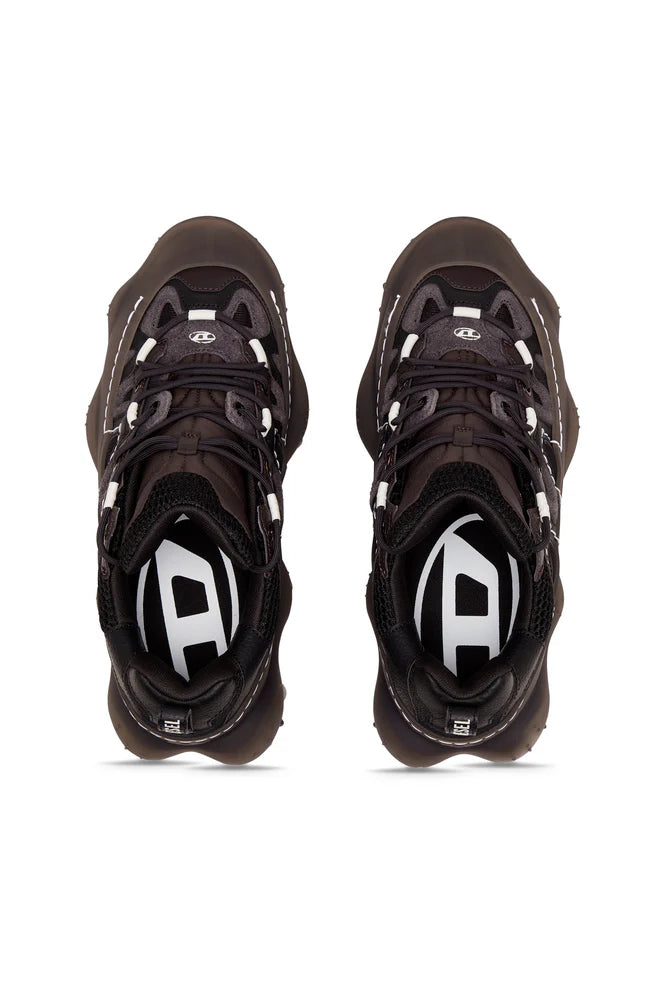 S-Prototype P1 - Low-top sneakers with rubber overlay